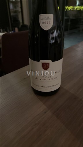 Бургундія Не вказано Premier Cru Domaine Albert Morot Les Vergelesses 2023