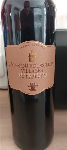 Roussillon Côtes-du-roussillon-villages Les Vignes du Vent Caramany 2023
