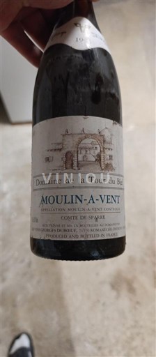 Beaujolais Moulin-à-vent Domaine La Tour du Bief Comte de Saphre 1995