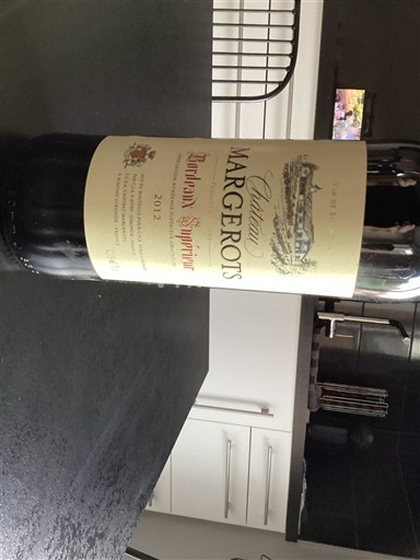 Bordeaux Bordeaux Supérieur Château Margerots 2012