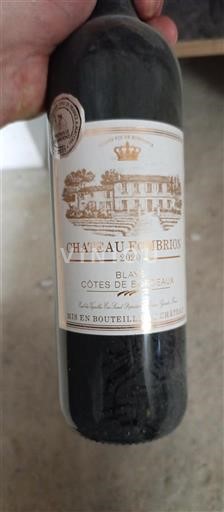 Bordeaux Blaye-Côtes-de-Bordeaux Château Foubrion 2020