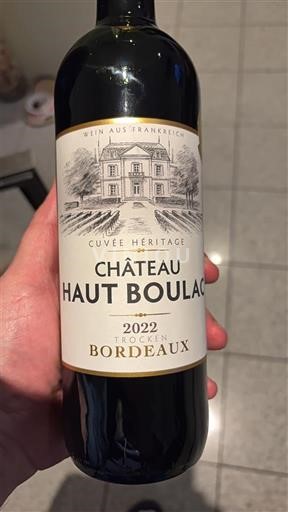 Бордо Château Haut Boulac Héritage 2022