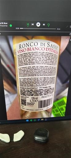 Не вказано Італійське вино Ronco di Sassi 2024