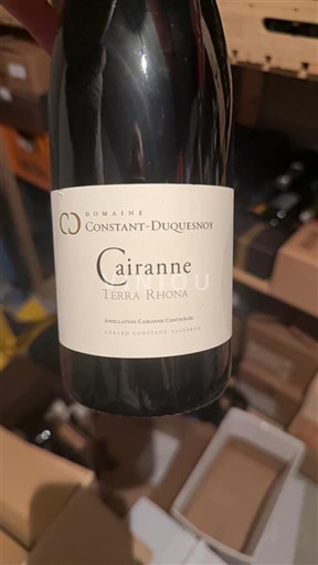 Thung lũng Rhône Cairanne Domaine Constant-Duquesnoy Terra Rhona 2016