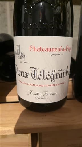 Thung lũng Rhône Châteauneuf-du-pape Domaine Vieux Télégraphe La Crau Không niên vụ