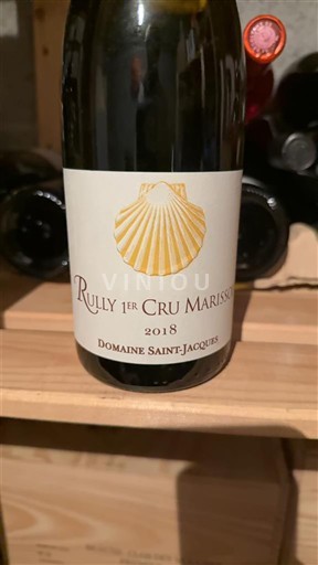 Wines Blanc sec Marissou Domaine Saint-Jacques 2018 France Burgundy Rully AOC Premier Cru