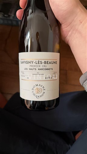 Burgundi Savigny-lès-Beaune Premier Cru Domaine Chanson Les Hauts Marconnets 2022