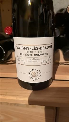 Бургундія Савіньї-ле-Бон Premier Cru Domaine Chanson Les Hauts Marconnets 2022