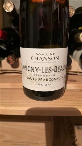 Бургундія Савіньї-ле-Бон Premier Cru Domaine Chanson Hauts Marconnets 2020