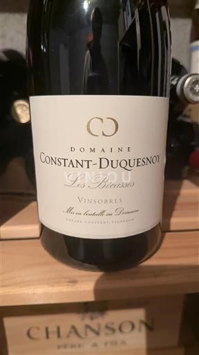 Рона Вінзобр Domaine Constant-Duquesnoy Les Bécasses 2021