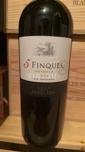 Каталонія Емпорда Perelada 5 Finques Reserva 2015