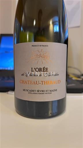 Valle del Loira Muscadet-sèvre-et-maine Château Thébaud L'Orée du Château de la Tourmellière 2018