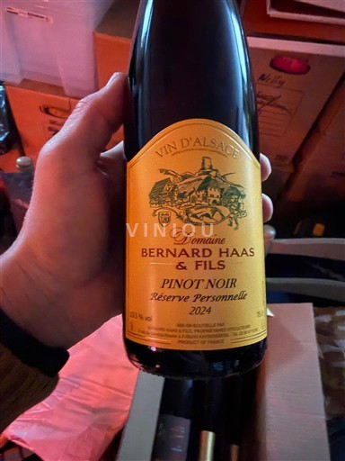 Ельзас Domaine Bernard Haas & Fils Réserve Personnelle 2024