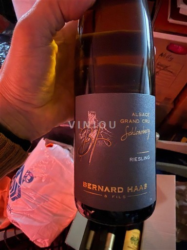 Viner Blanc sec Bernard Haas & Fils Non millésimé Frankrike Alsace Ospecificerad AOC Grand Cru