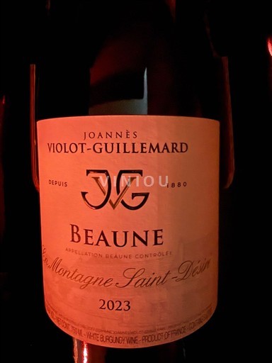 Burgund Beaune Joannès Violot-Guillemard En Montagne Saint-Désiré 2023