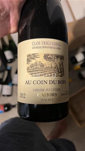 Sud-Vest Cahors Clos Triguedina Au Coin du Bois 2012