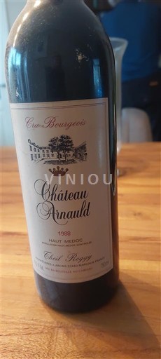 Bordeaux Haut-Médoc Château Arnauld 1988