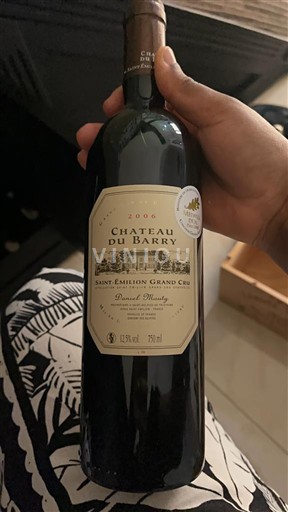 Bordeaux Saint-Émilion Grand Cru Grand Cru Château Barry 2006