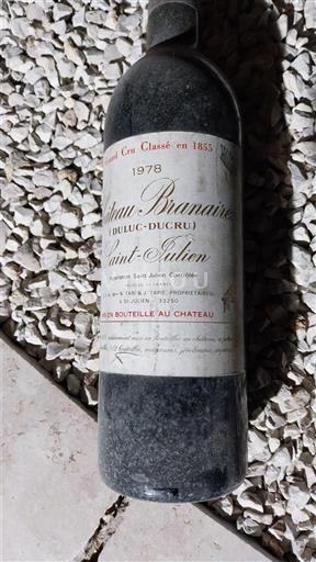 Burdeos Saint-Julien Grand Cru Château Branaire (Duluc-Ducru) 1978