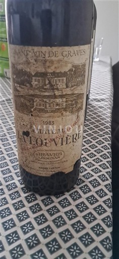 Bordeaux Pessac-Léognan Château La Louvière 1983