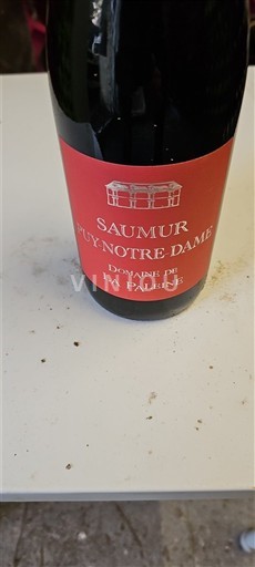 Луарська долина Сомюр Пюй-Нотр-Дам Domaine La Paleine 2020