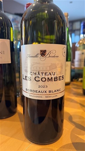 Бордо Біле Бордо Château Les Combes 2023