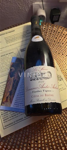 Rhônetal Côtes du Rhône Domaine André Aubert Les Silex Vieilles Vignes 2019