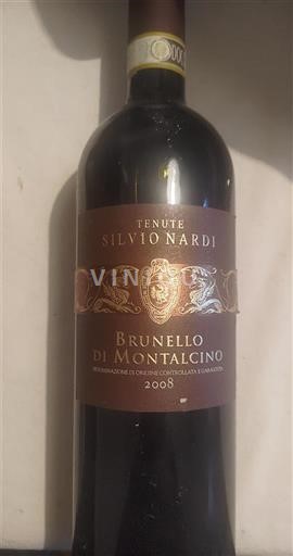Тоскана Брунелло ді Монтальчино Tenute Silvio Nardi 2008