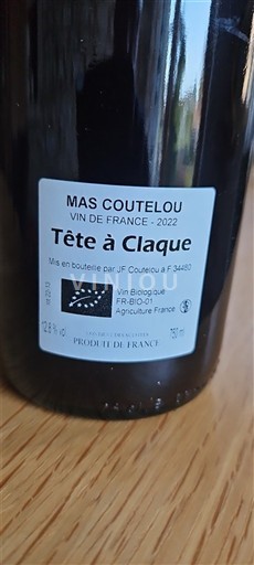 Languedoc Määrittelemätön Mas Coutelou Tête à Claque 2022