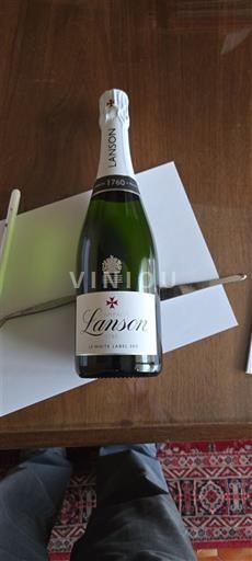 Champagne Lanson Le White Label Sec 2017