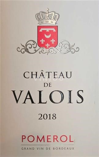 Бордо Помероль Château Valois 2018