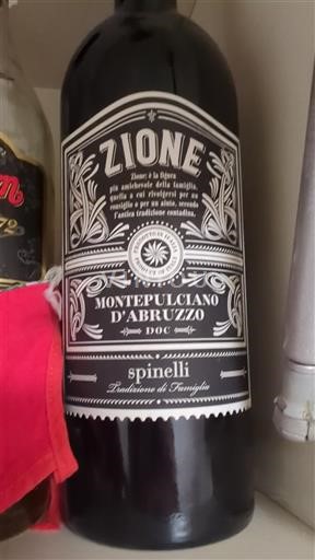 Abruzzo Montepulciano d'Abruzzo Spinelli Zione 2020