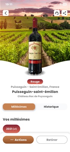 Бордо Пюїссеген-Сент-Емільйон Château Roc de Puisseguin 2021