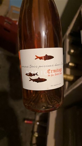 Languedoc Pic-Saint-Loup Ermitage du Pic Saint Loup Comme trois poissons dans l'eau 2019