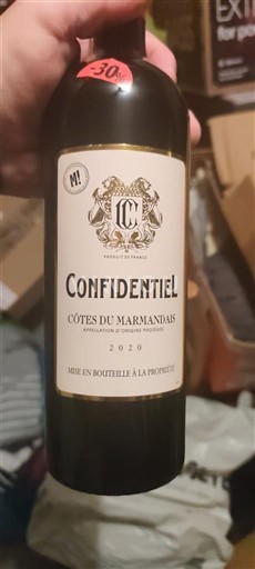 Південний Захід Кот-де-Марманда. Cave du Marmandais Confidentiel 2020