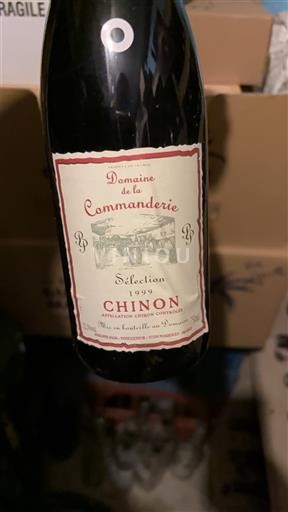 Loiren laakso Chinon Domaine La Commanderie Sélection 1999