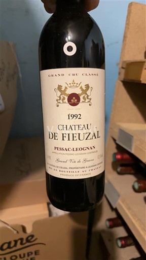 Бордо Пессак-Леоньян Château Fieuzal 1992