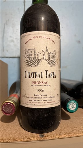 Бордо Фронсак Château Tasta 1996