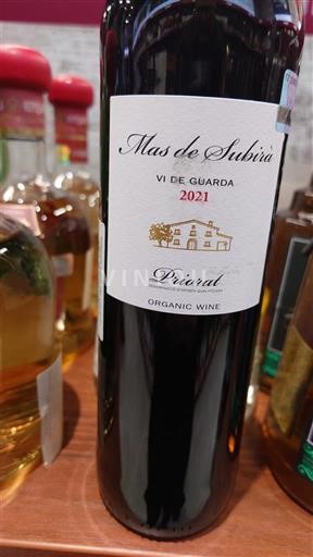 Catalonia Priorat Mas de Subirà Vi de Guarda 2021