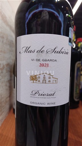 Каталонія Пріорат Mas de Subirà Vi de Guarda 2021