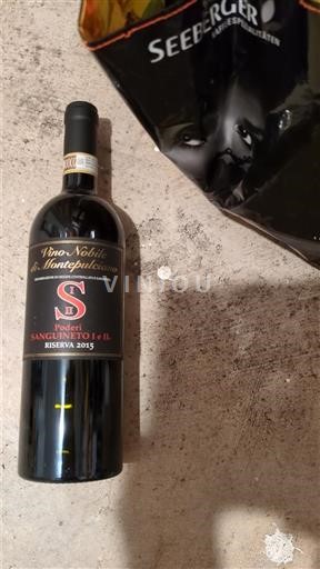 Тоскана Віно Нобіле ді Монтепульчано Poderi Sanguineto I e II Riserva 2015