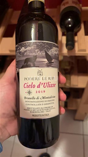 Toscana Brunello di Montalcino Podere le Ripi Cielo d'Ulisse 2019
