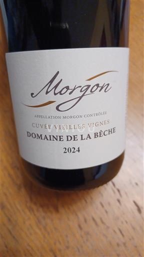 Beaujolais Morgon Domaine La Bêche Vieilles Vignes 2024