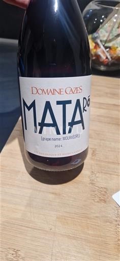 Languedoc a Roussillon Katalánská pobreží Domaine Cazes Mataró 2024