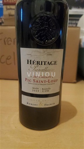 Лангедок Пік-Сент-Лу. Robert et Francis Héritage Parcellaire Sur Calcaire 2023