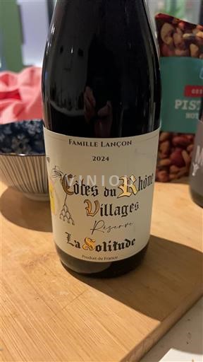 Thung lũng Rhône Côtes-du-rhône-villages La Solitude Persogne 2024
