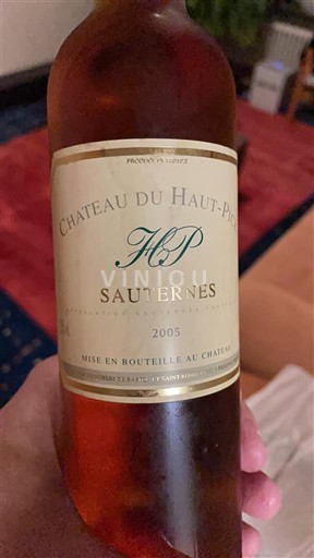 Бордо Сотерн Château Haut-Piquat 2005