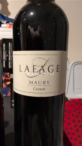 Roussillon Maury Lafage Grenat 2021