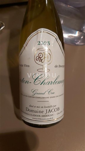 Бургундія Кортон-Шарлемань Grand Cru Domaine Jacob 2023