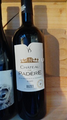 Jugozahod Buzet Château Padère 2020